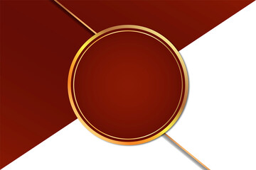 luxury background by using red and gold color