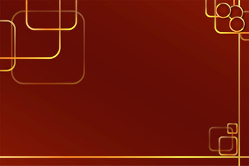 luxury background by using red and gold color