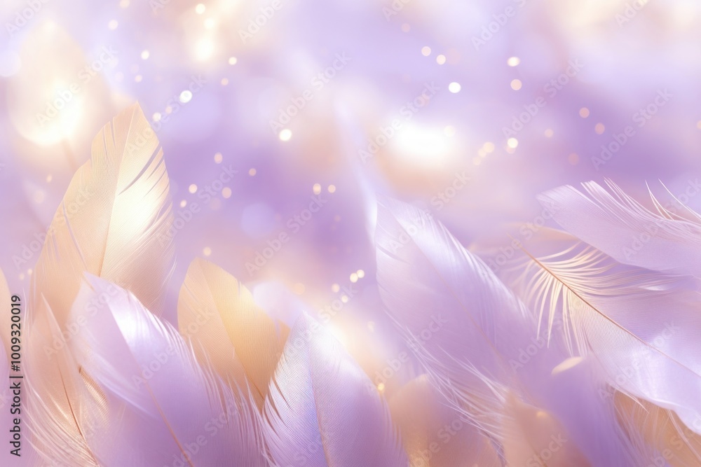 Poster lavender pattern bokeh effect background backgrounds abstract feather.