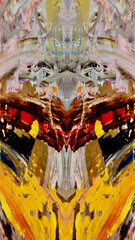 Abstract background wallpaper. Ethnic pattern. Mixtures of oil paint. Trendy hand painting canvas. Wall decor and Wall art prints Idea. 3D Texture. Art object