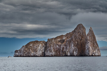 Kicker Rock, also known as León Dormido, is one of the most iconic landmarks in the Galápagos...