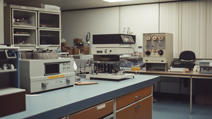 laboratory in 70's