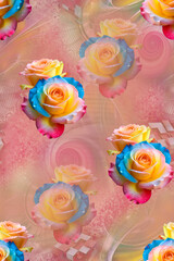 Rose Allover Pattern