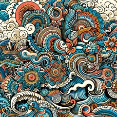 seamless paisley pattern