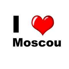 I love Moscou , 