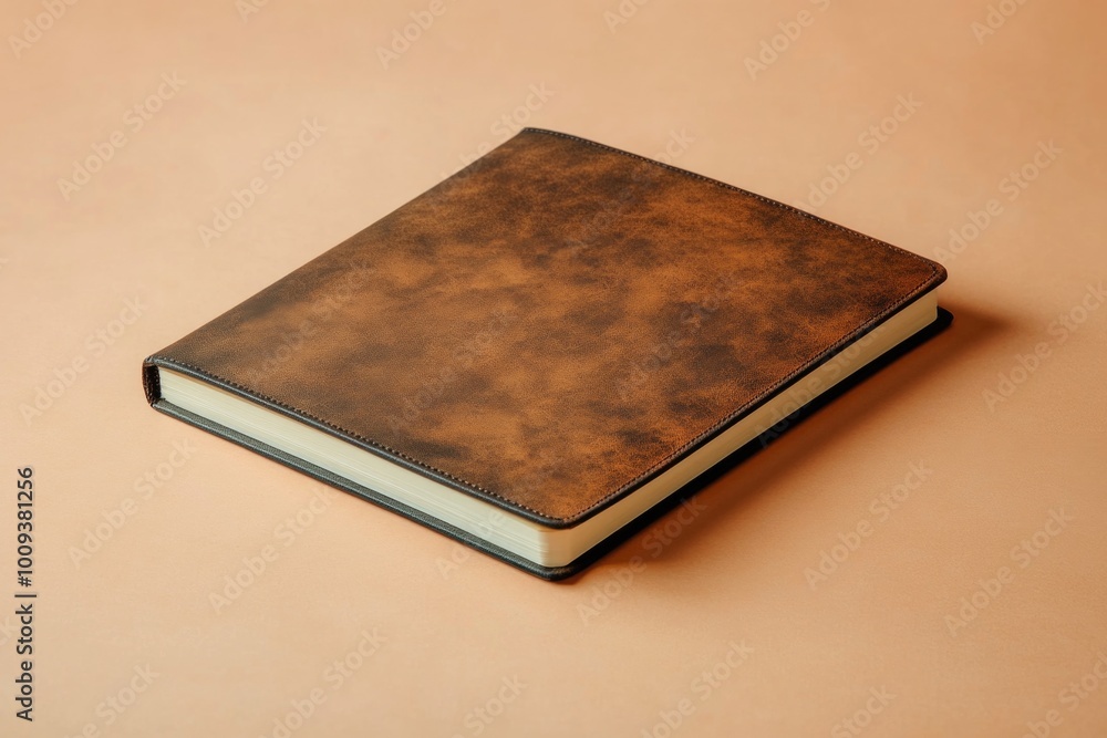 Poster a single open book sits atop a table, awaiting readers attention