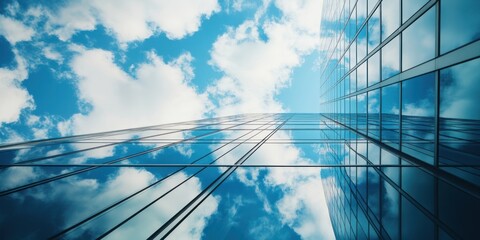 A modern buidings architecture sky skyscraper.