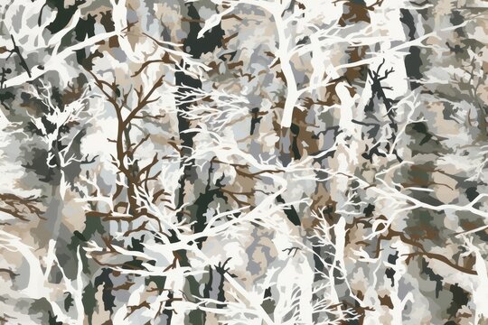 Snow hunt camouflage pattern backgrounds art creativity.