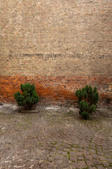 Urban brick wall backgrund 