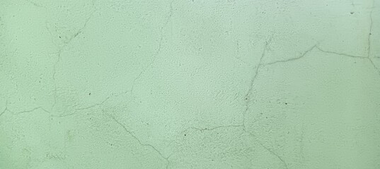Abstract Green Grungy Cement Texture with Empty Space for Background