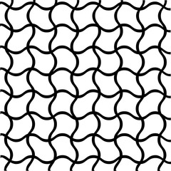 black and white seamless pattern
