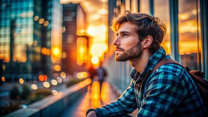 Person Deep in Thought Asking Life Questions Reflecting on Choices and Future Aspirations