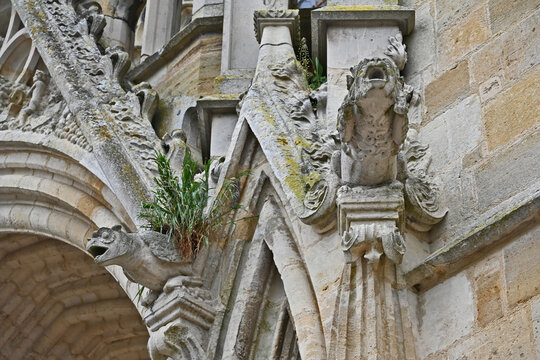 La basilica di Notre-Dame di L'&Eacute;pine, Champagne, Marna - Francia