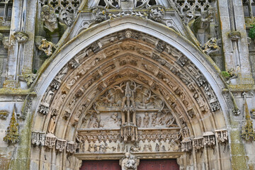 Obraz premium La basilica di Notre-Dame di L'Épine, Champagne, Marna - Francia