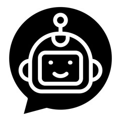 Chatbot Icon For Design Element