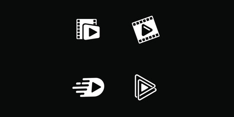 Star Logo Design isolated on white background