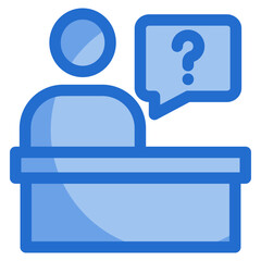 Help Desk Icon For Design Element