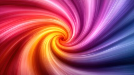 Colorful Abstract Swirls in Motion