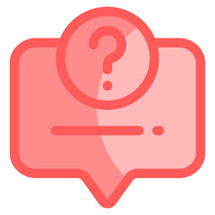 Faq Bubble Icon For Design Element