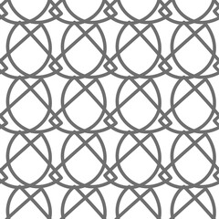 Naklejka premium Cross lines pattern. vector background. Simple pattern. Seamlessly repeatable grid.