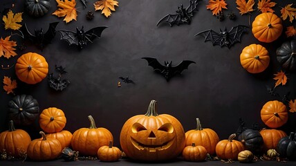 New Free Helloween Moonlit Pumpkin Night A Bewitching Halloween Background