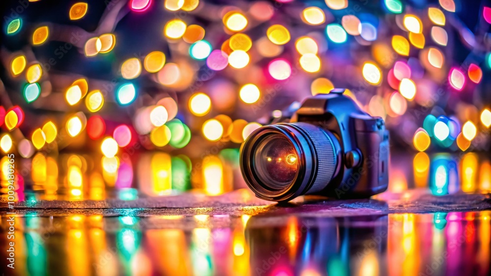 Poster soft glowing lights background for use in various creative and design projects, abstract illuminatio