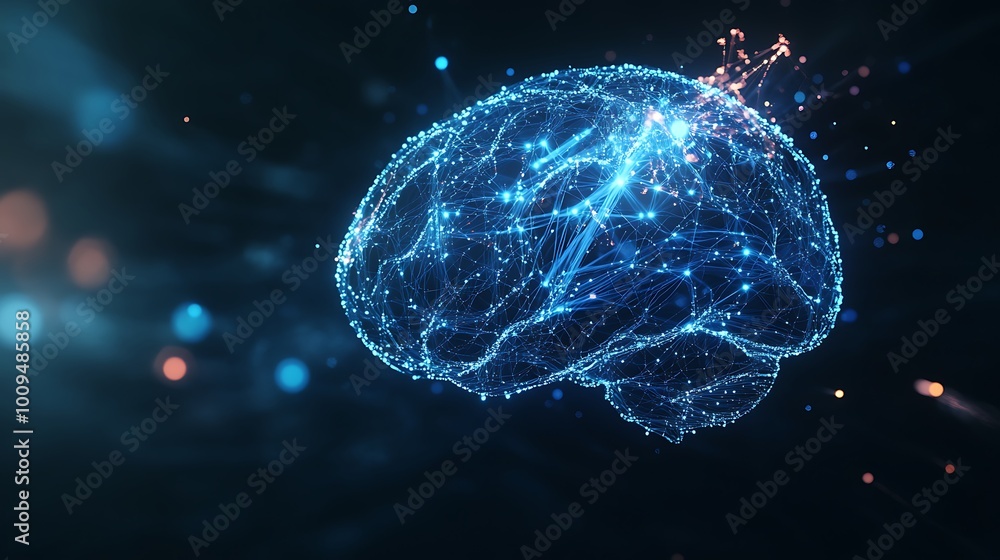 Poster digital neural networks showcasing advancements in artificial intelligence technology