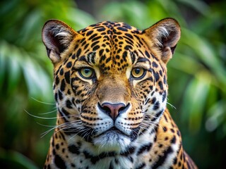 Stunning Close-Up of a Jaguar Showcasing Its Distinctive Spots and Majestic Presence in Nature