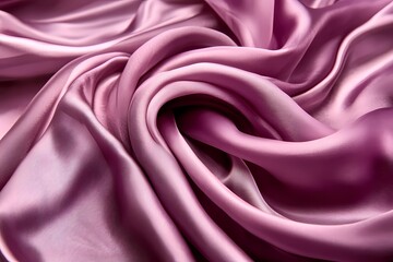 Obraz premium Soft Pink Satin Fabric Texture for Background Use