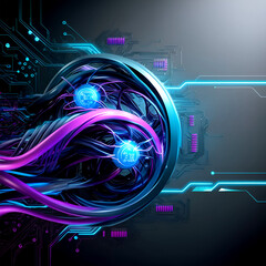 abstract technology background