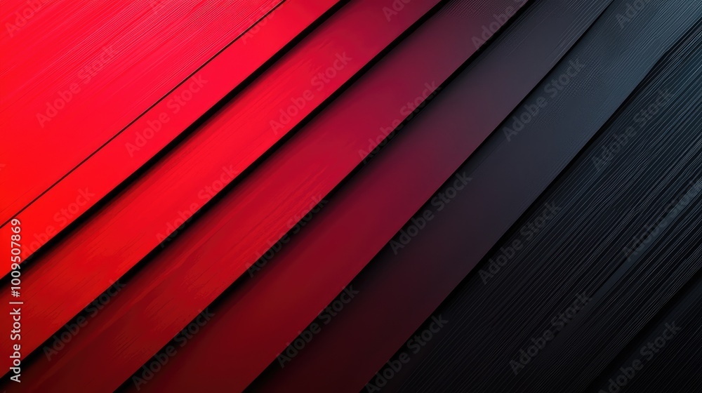 Poster a vibrant abstract background featuring red and black stripes, creating a dynamic visual contrast an