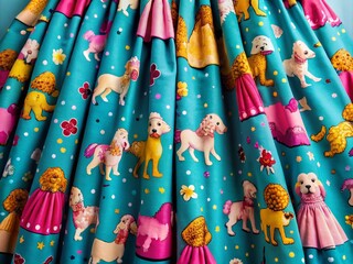Stylish Poodle Skirt Pattern Design for Creative Sewing Projects and Vintage Fashion Enthusiasts