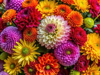 Brightly colored floral arrangements featuring diverse mums enhance home decor and add charm to seasonal celebrations, creating a warm and inviting atmosphere for every occasion.