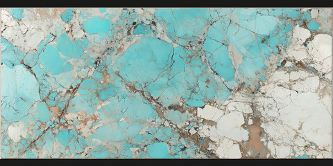 blue paint on the wall
