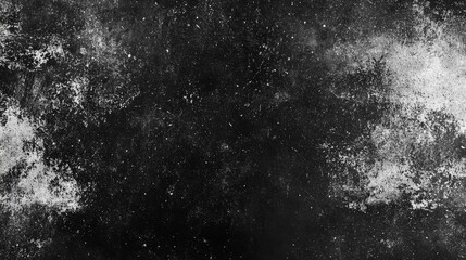 Abstract Black and White Grunge Texture Background