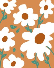 sun flower design background wallpaper 