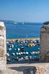 view of the sea from Dubrovnik wall