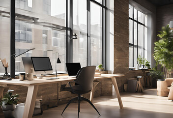 Modern Office Workspace