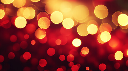Obraz premium christmas lights background