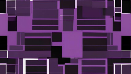 Purple Geometric Abstract Pattern:  A captivating abstract background image featuring a mesmerizing arrangement of purple, black, and white geometric shapes.