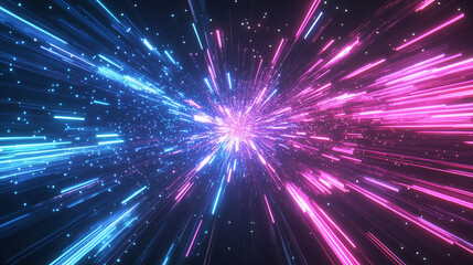 Fototapeta premium background with glowing lights