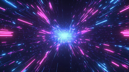 Fototapeta premium background with glowing lights