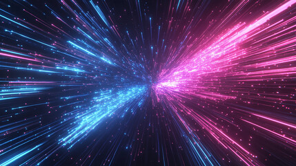 Naklejka premium background with glowing lights