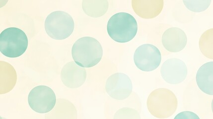 Soft and Dreamy Pastel Polka Dot Background