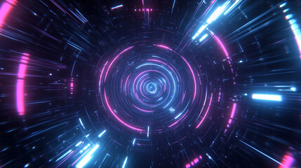 Obraz premium background with glowing lights