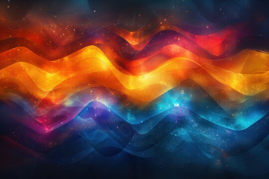 abstract background in colors and patterns for Simchat Torah
