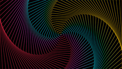 Geometric Abstract Background Vector
