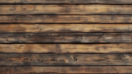 Naklejka premium Wooden planks texture, rustic brown tones, natural patterns