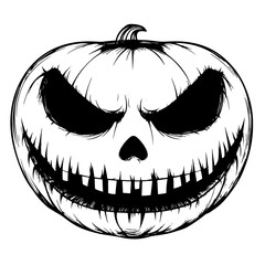 halloween pumpkin face