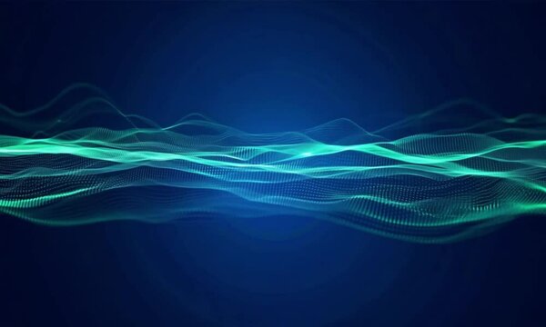 Stock Banner Featuring Data Science and Innovation in Internet Cyberspace with AI Elements